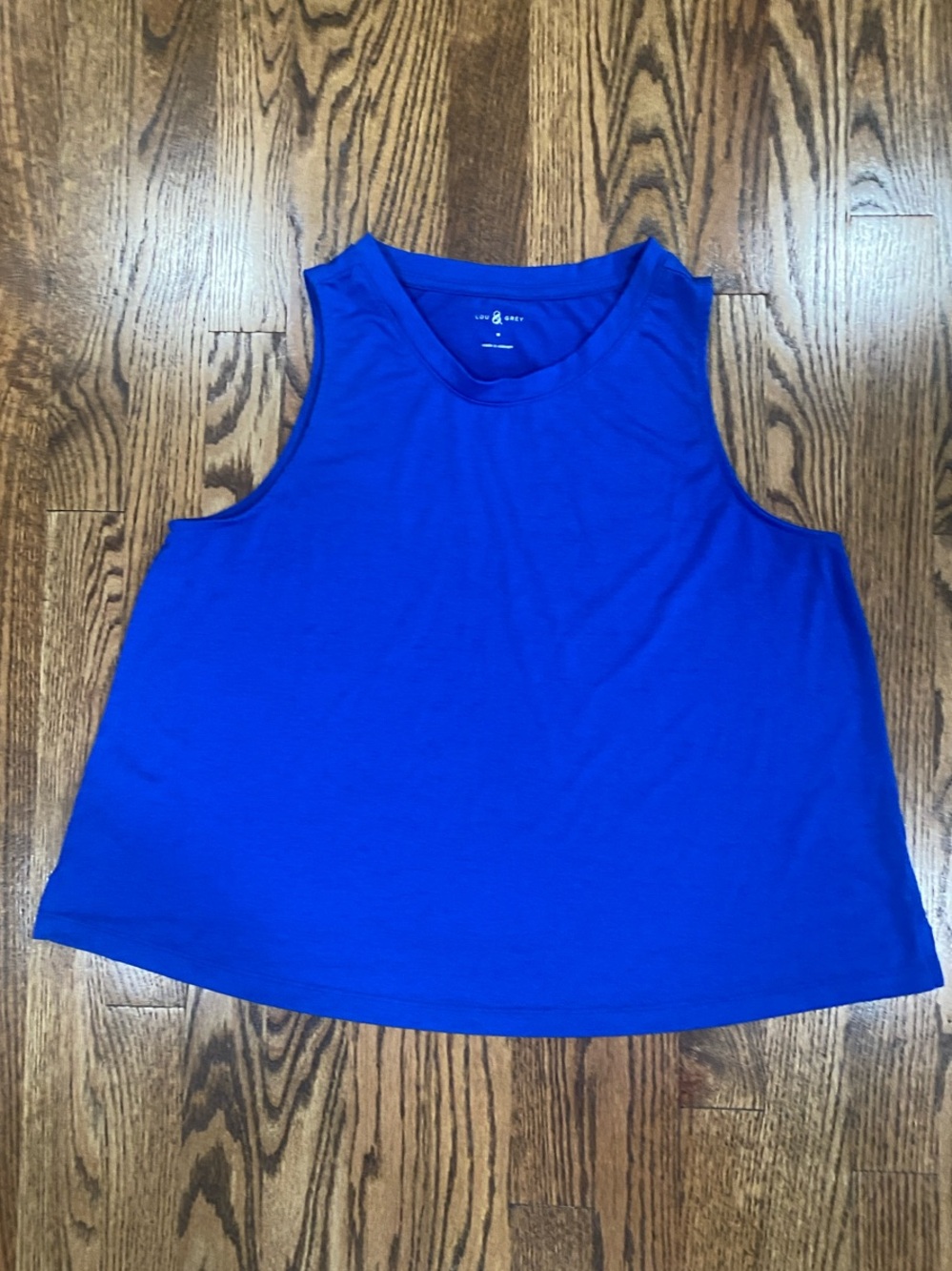 Lou& Grey blue swing tank top, size M. Excellent condition.